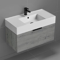 Floating Bathroom Vanity, Modern, 32 inch